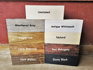 Personalized Wood Guest Book