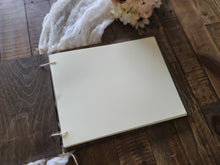 Load image into Gallery viewer, Personalized Wood Wedding Guest Book