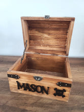 Load image into Gallery viewer, 3D Wording Pirate Keepsake Treasure Chest