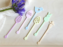 Load image into Gallery viewer, Easter Beverage Swizzle Sticks