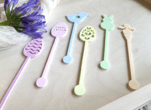Load image into Gallery viewer, Easter Beverage Swizzle Sticks