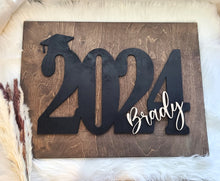 Load image into Gallery viewer, Personalized 3D Grad Keepsake Guest Book Sign