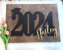 Load image into Gallery viewer, Personalized 3D Grad Keepsake Guest Book Sign