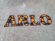 Load image into Gallery viewer, Construction Nursery Name Letters