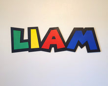 Load image into Gallery viewer, Personalized Mario 3D Sign