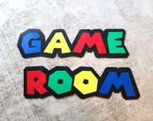 Load image into Gallery viewer, Personalized Mario 3D Sign