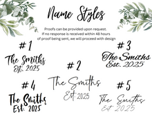 Load image into Gallery viewer, Wood Letter 3D Guest Book