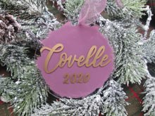 Load image into Gallery viewer, Personalized Acrylic Christmas Ornament