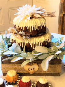 Rustic Twine Wrapped Cake Stand