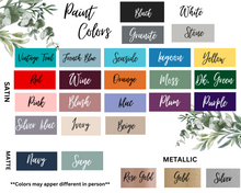 Load image into Gallery viewer, Personalized Wedding Signature Guestbook Board