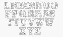 Load image into Gallery viewer, Construction Nursery Name Letters