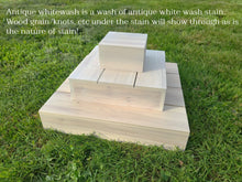 Load image into Gallery viewer, Three Tiered Wooden Cupcake Stand