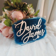Load image into Gallery viewer, New baby announcement sign, newborn photography prop by Perryhill Rustics