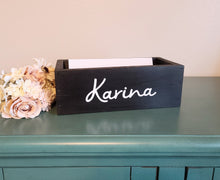 Load image into Gallery viewer, Personalized Baby Shower Card Holder