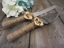 Load image into Gallery viewer, Rustic Cake Cutting Set