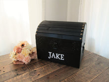 Load image into Gallery viewer, Wooden treasure chest by Perryhill Rustics
