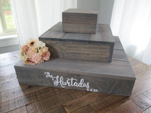 Load image into Gallery viewer, weathered grey cupcake stand by Perryhill Rustics