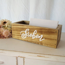 Load image into Gallery viewer, Personalized mail or card holder by Perryhill Rustics