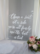 Load image into Gallery viewer, Choose a Seat Sign