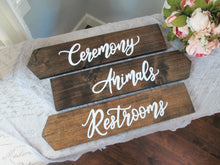 Load image into Gallery viewer, directional signs by Perryhillrustics