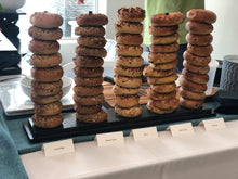 Load image into Gallery viewer, Bagel Stand by Perryhill Rustics 5 rod Ebony black