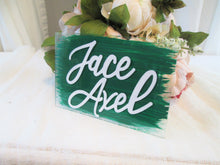 Load image into Gallery viewer, New baby announcement sign, newborn photography prop by Perryhill Rustics
