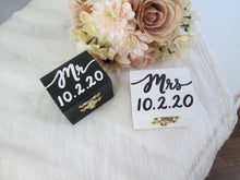 Load image into Gallery viewer, Wooden wedding ring box set by Perryhill Rustics