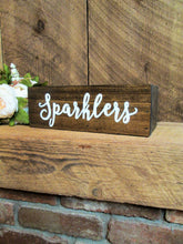 Load image into Gallery viewer, wooden sparklers box by Perryhill Rustics