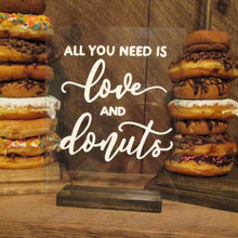 Load image into Gallery viewer, All You Need is Love and Tacos Acrylic Sign