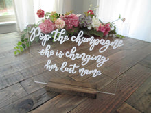 Load image into Gallery viewer, CUSTOMIZE YOUR ACRYLIC SIGN