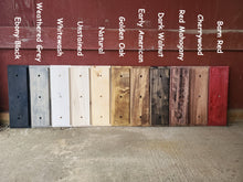 Load image into Gallery viewer, Perryhill Rustics donut stand sample colors