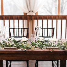 Load image into Gallery viewer, acrylic Mr and Mrs sweetheart table signs by Perryhill Rustics