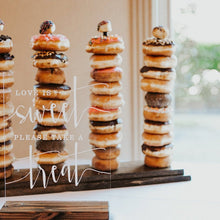 Load image into Gallery viewer, Donut stand by Perryhill Rustics