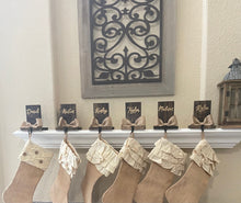 Load image into Gallery viewer, Personalized Stocking Holder