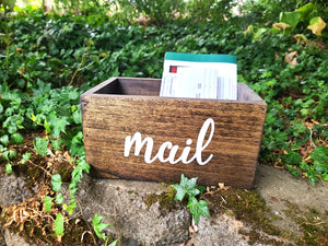 Wooden Mail Box - 2 Sizes!