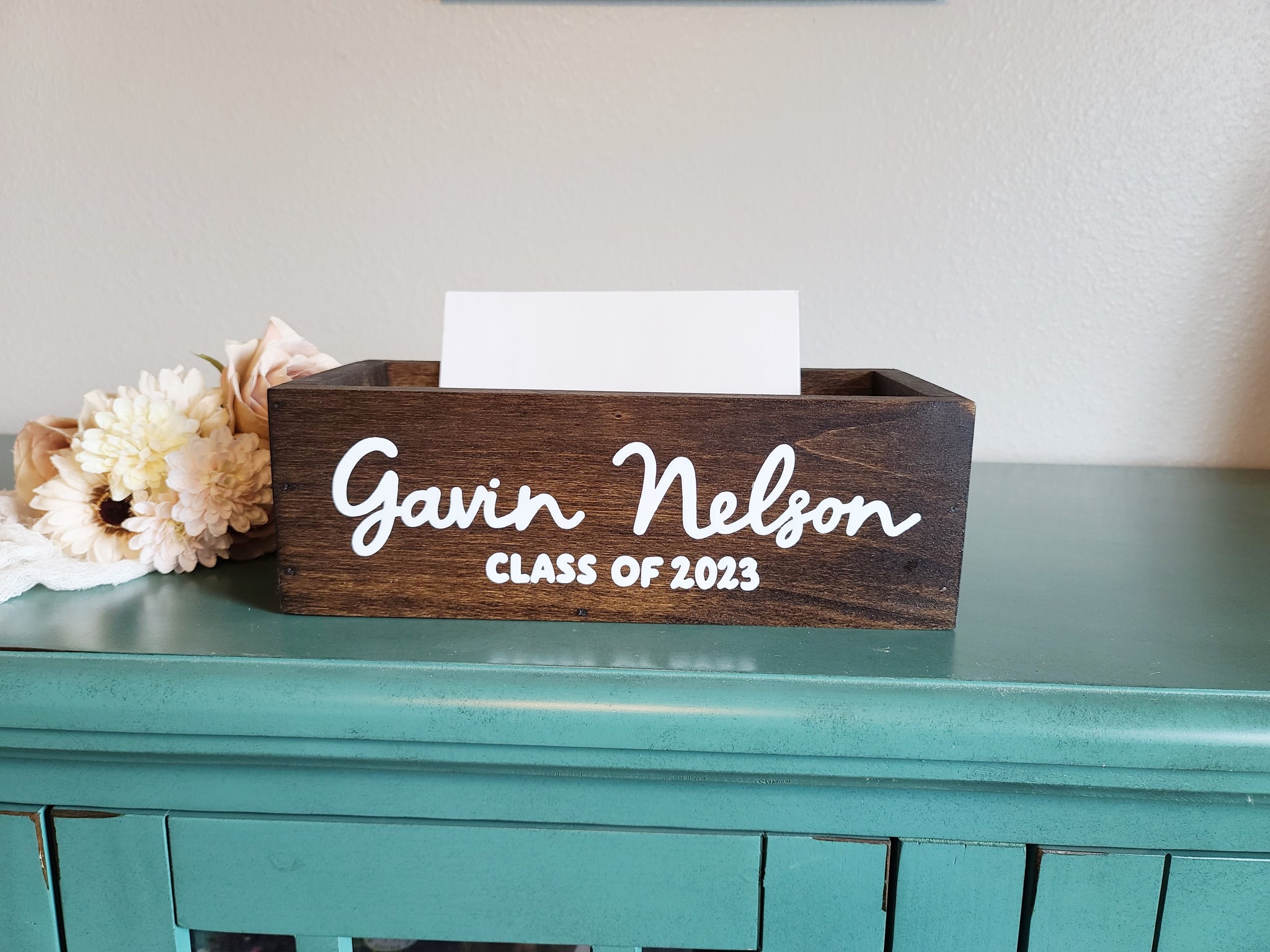 Personalized Graduation Card Box- Perryhill Rustics PerryhillRustics Personalized Graduation Card Box- Perryhill Rustics PerryhillRustics
