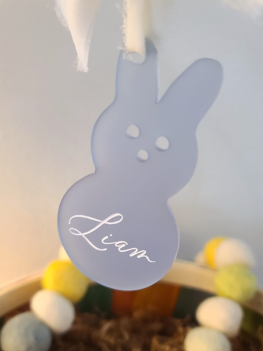 Personalized Easter Basket Tag