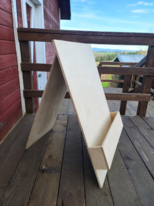 Wooden Flower Box Welcome Sign- BLANK DIY Version