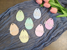 Load image into Gallery viewer, Personalized Easter Basket Egg Tag
