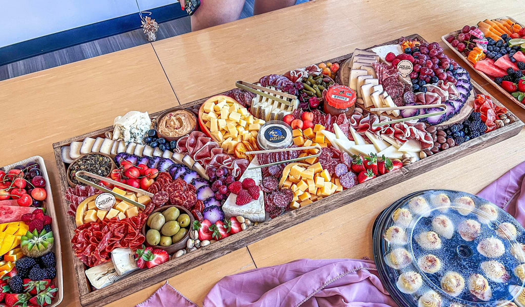 Wood Charcuterie Serving Tray
