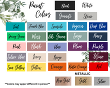Load image into Gallery viewer, Personalized Flower Box Welcome Sign with 3D Wording
