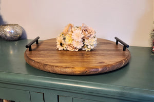 Round Serving Charcuterie Tray