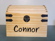 Load image into Gallery viewer, Wooden Memory Keepsake Chest (+lock/slot options)
