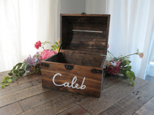 Load image into Gallery viewer, keepsake chest open chest- Perryhill Rustics
