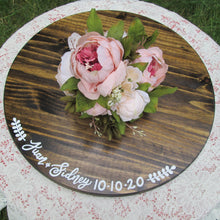 Load image into Gallery viewer, 18&quot; round cake stand by Perryhill Rustics
