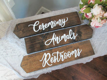 Load image into Gallery viewer, directional signs by Perryhillrustics
