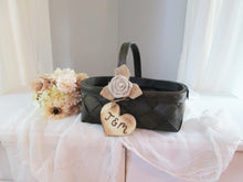 Load image into Gallery viewer, rustic flower girl basket by Perryhill Rustics
