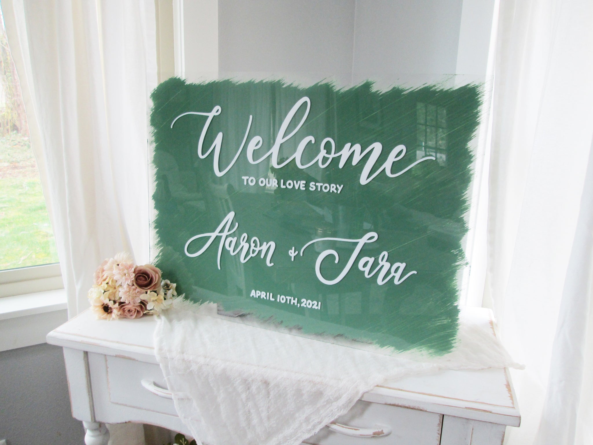 Acrylic Stand Easel. Wedding Sign Holder. Welcome Sign Stand. Seating – PK  Kustoms