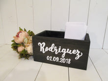 Load image into Gallery viewer, Personalized Wooden Cards Box
