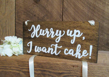 Load image into Gallery viewer, Perryhill Rustics wooden ring bearer sign

